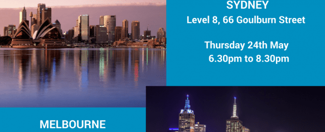 Melbourne and Sydney information nights