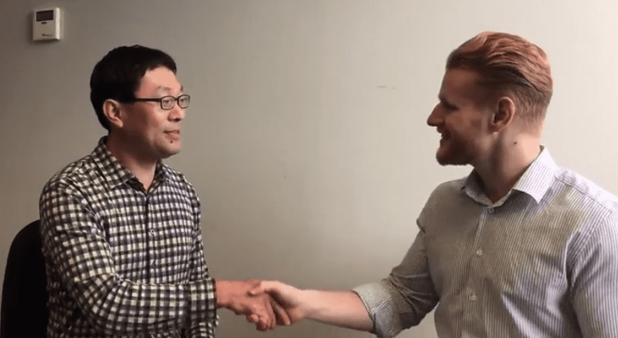 Andrew just landed his first job in New Zealand – twice!