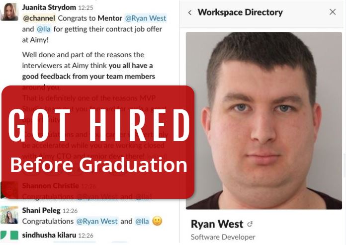 Why would employer offer Ryan junior software developer position before he even finishes the university?