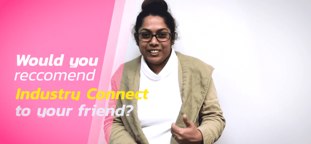 Without local experience Kriska couldn’t find a job – until we helped