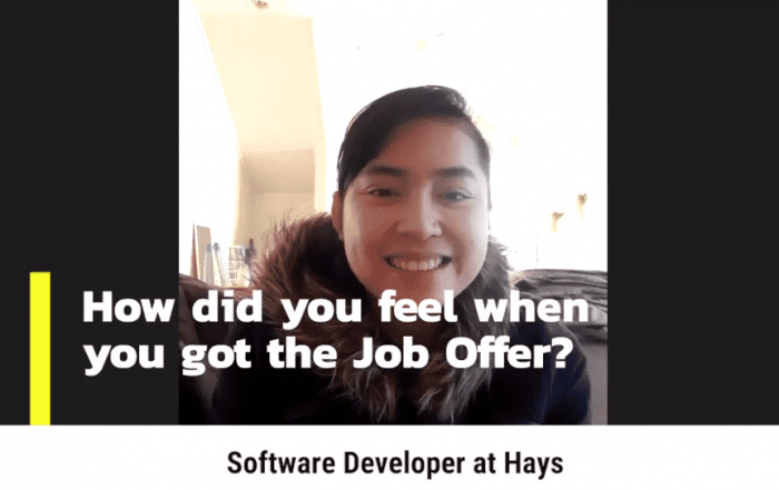 First job as a software developer