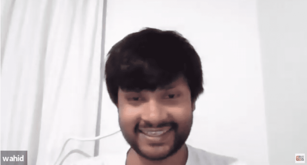 Wahid just secured a job as a data analyst!