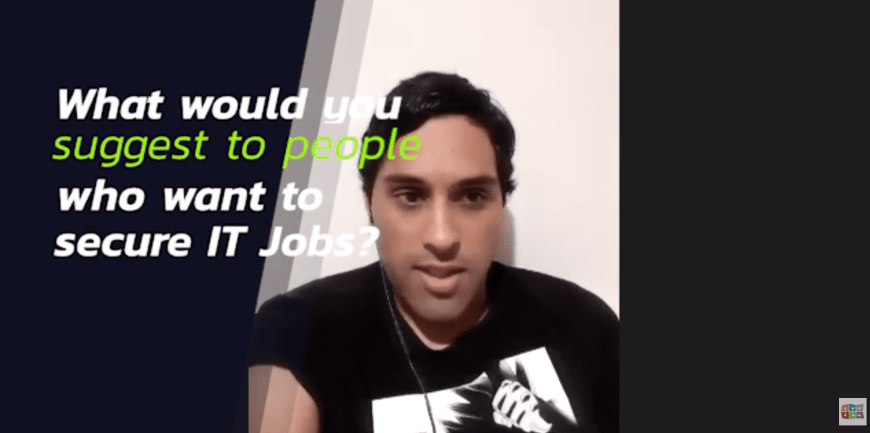 Balraj's advice for software developers