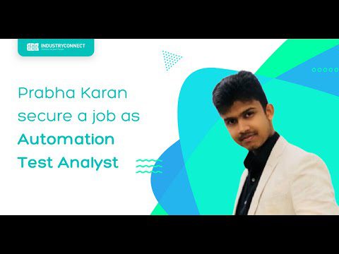 Prabha Karan just secured a job as an Automation Test Analyst
