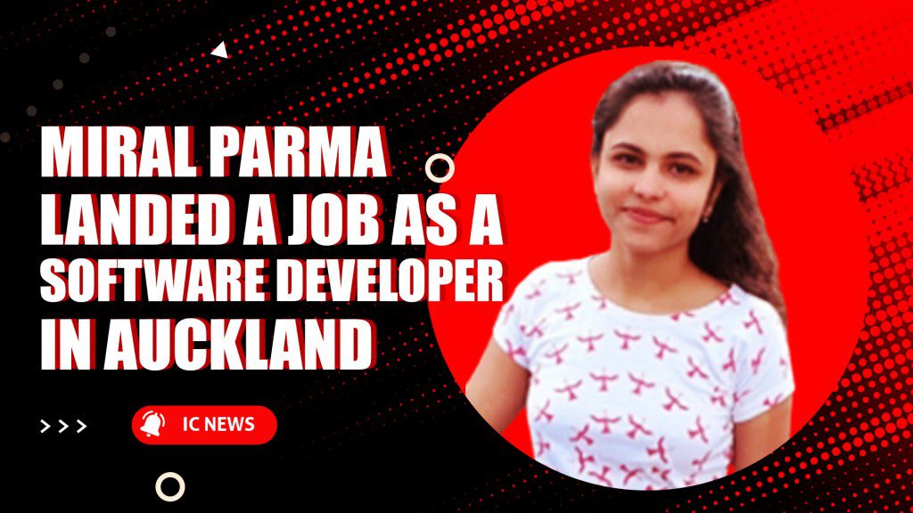 Miral Parma landed a job as a Software Developer in Auckland