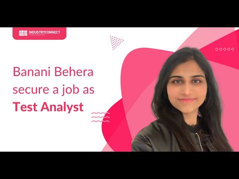 Banani Behera secure a job as Test Analyst