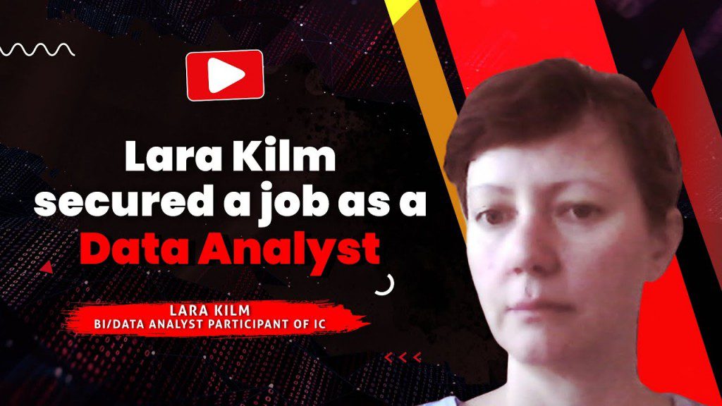 Lara Kilm secured a postition as a Data Analyst in our Australia branch
