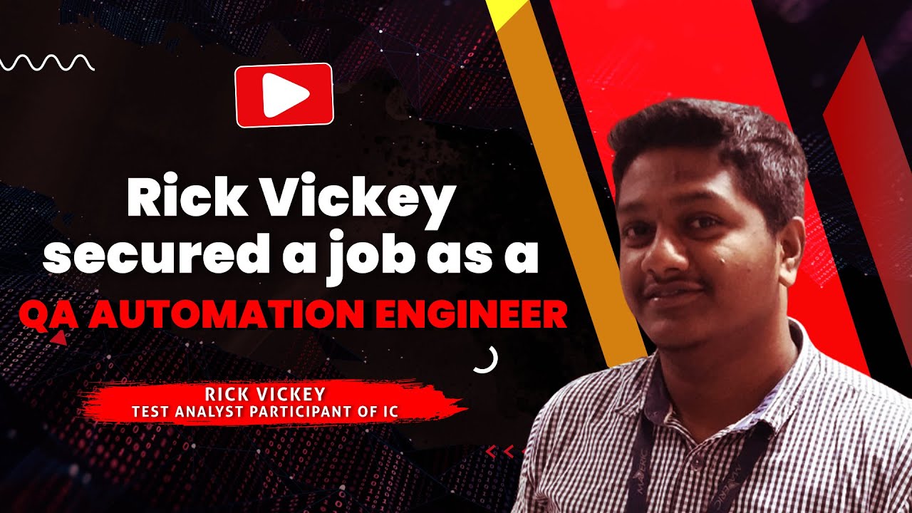 QA automation engineer.