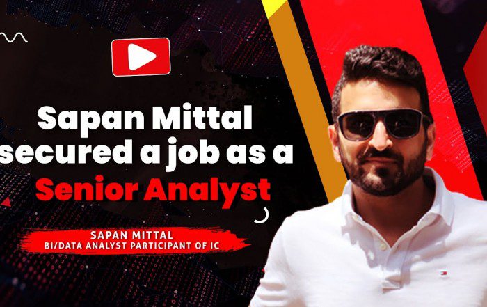 sapan senior analyst