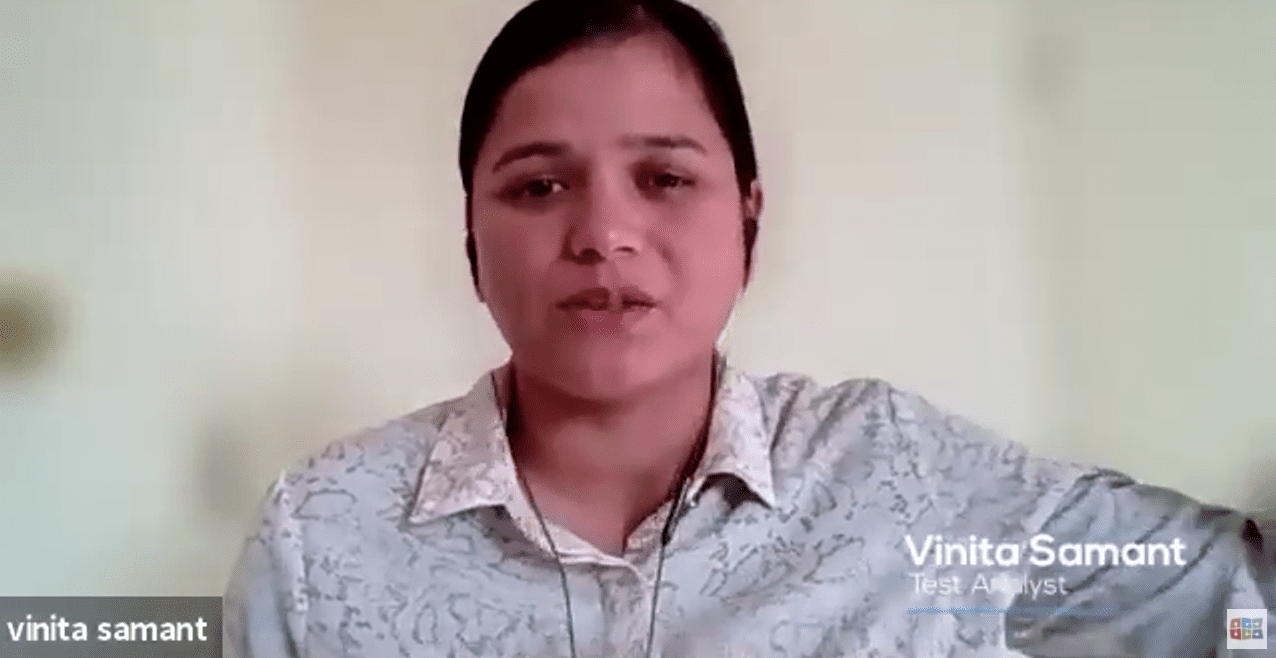 Vinita test analyst
