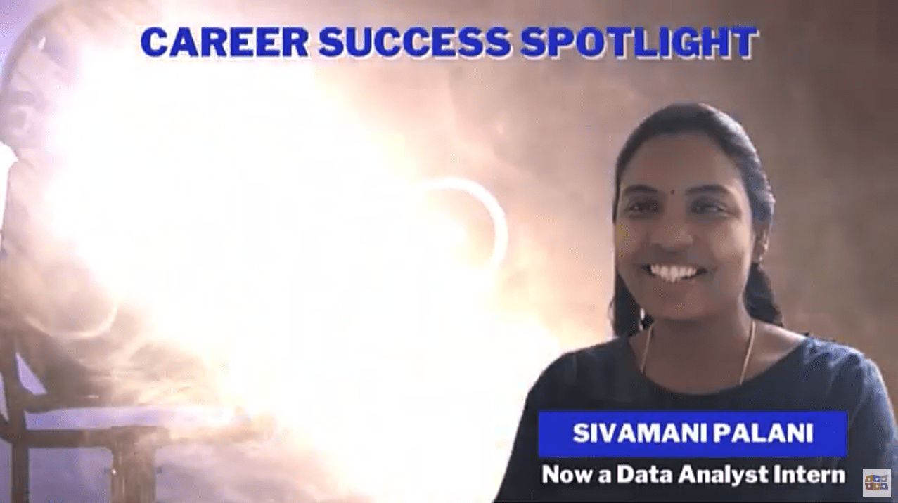 Sivamani Junior Data Analyst job