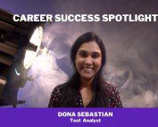 dona test analyst job