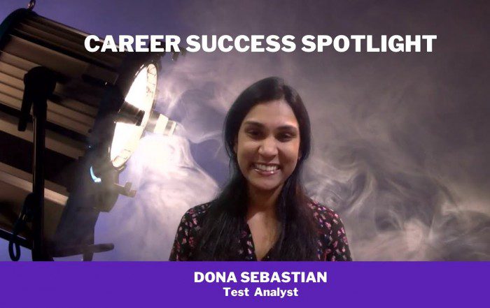 dona test analyst job
