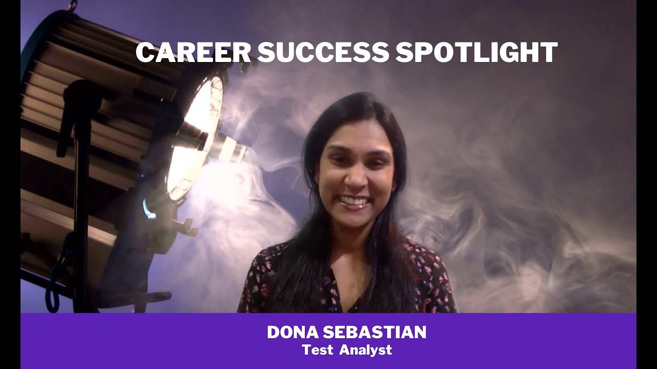 dona test analyst job