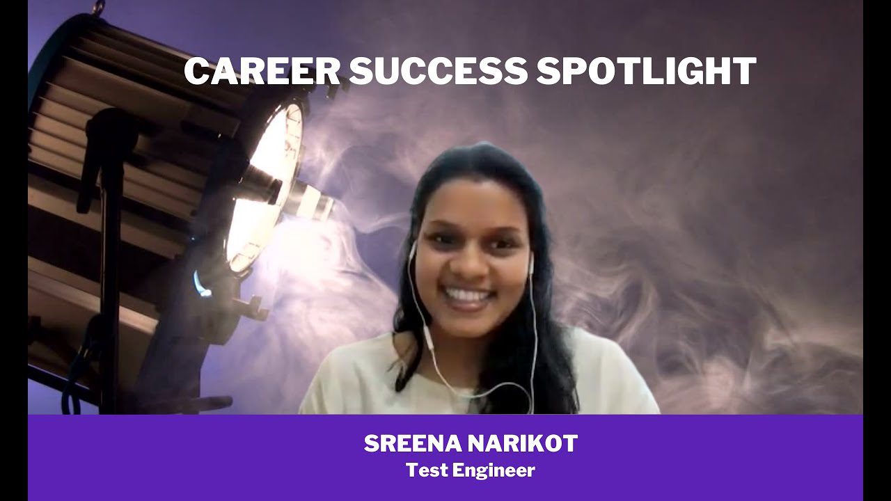 Sreena job as a test engineer