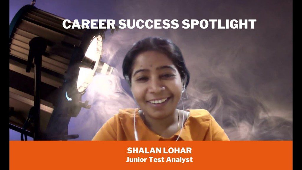 Shalan went from no IT background to Junior Test Analyst