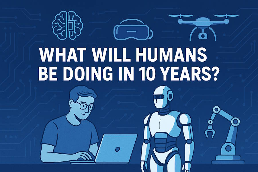What Will Humans Be Doing in 10 Years?